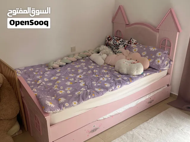 Pink Castle Kids Bed