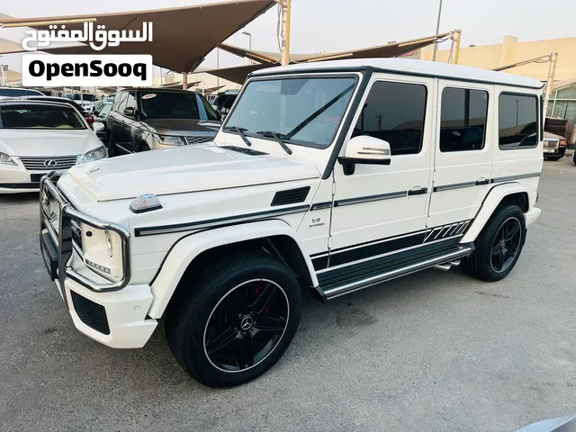 مرسيدس G63 خليجي 2015 صبغ وكاله وتشيكات وكاله فول مواصفات نظيفه جدا بدون حوادث
