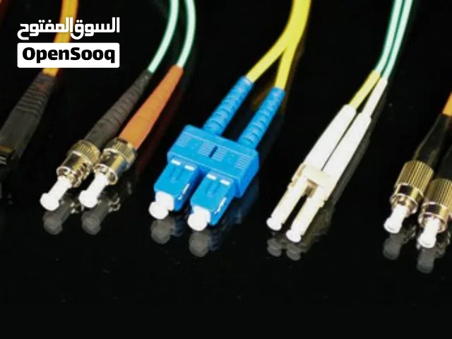 كوابل فايبر باتش كورد جديدة و انواع مختلفة (داخلية و خارجية) - Fiber Patch Cord (Indoor & Outdoor)