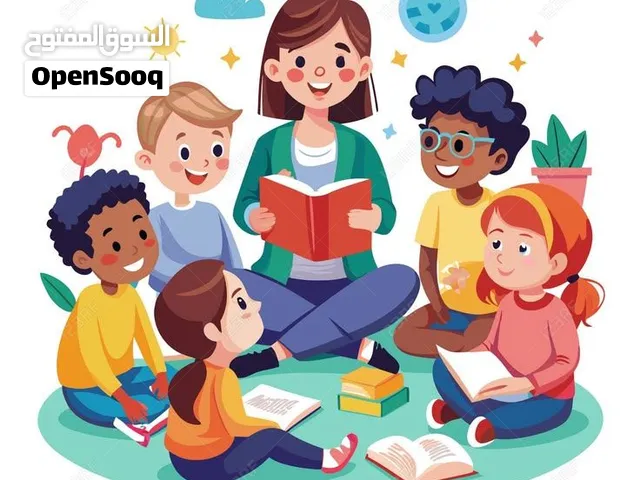 تدريس طالب ابتدائي جميع المواد في فصل دراسي
