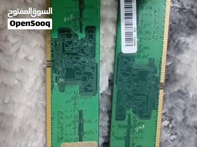 رامات DDR2 1G و الثاني 512MB DDR2