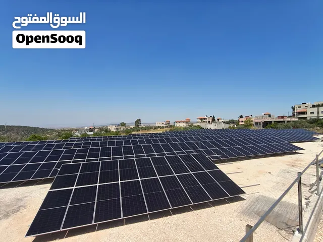 إشراف، تصميم وتنفيذ جميع مشاريع الطاقة الشمسية