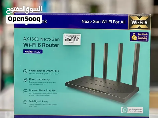 Brand New TP-Link Wi-Fi 6 Router in Oman  Efficiency