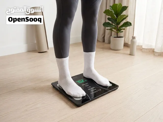 ميزان رقمي ذكي بتكنولوجيا البلوتوث مع تطبيق للهاتف