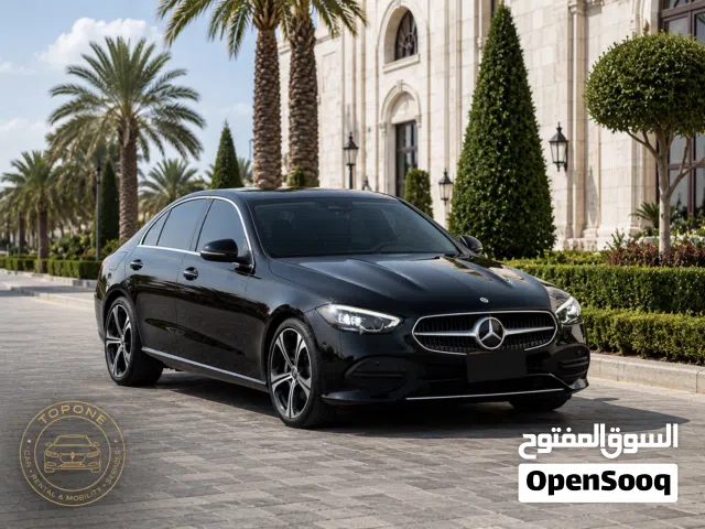 مرسيدس C300 للإيجار بأرقام خاصة في مسقط - luxury Car Rental in Muscat