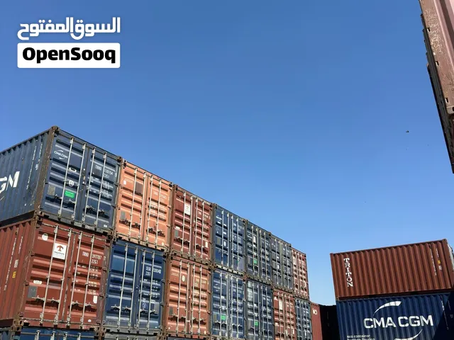 حاويات (containers)بحاله صحيه جيده جميع الأحجام للبيع