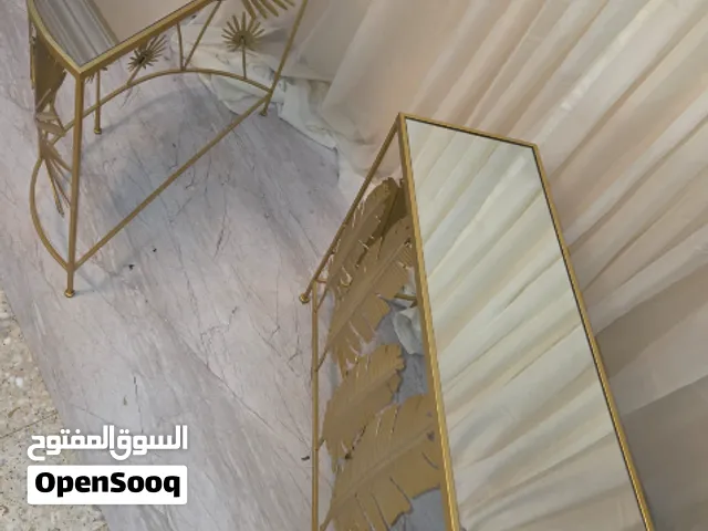 طقم كنسول طاوله مداخل Gold Console Tables فخمة نظيفة