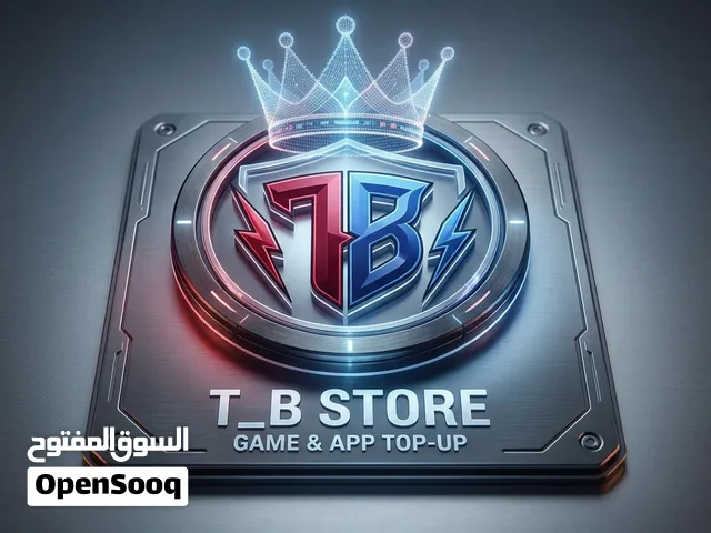 من T_B STORE شحن العاب وتطبيقات وبطاقات الكترونية وحسابات AI حرق اسعار في سوريا