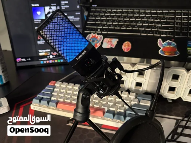 مايك قيمنغ Redragon ADNE RGB USB مع ستاند وفلتر صوت