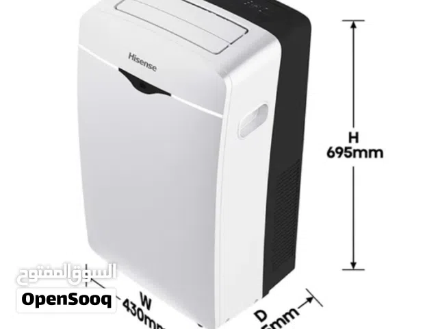 Hisense Portable Air Conditioner Compact 695mm Height, White (New)