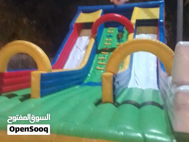 لاصحاب المشاريع بيع خمس زحلاقات عملاقه ومتوسط وصغير الحجم ملحق بهم15لعبه kids area