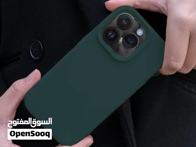 كفر ايفون 15برو ماكس iphone 15 pro max بلون اخضر غامق