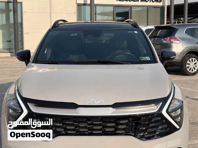 kia sportage x.line   2023 2500cc full option بالمظهر الرياضي الجريء