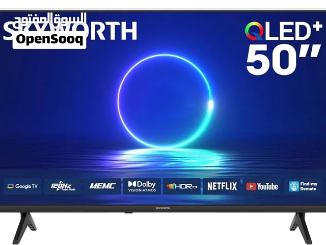 تلفزيون Skyworth 50 إنش QLED  4K ذكي
