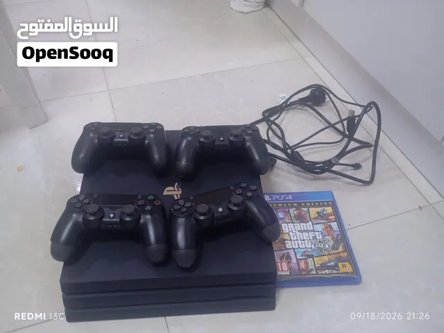 سوني 4 برو مستعمل شهر واحد بس