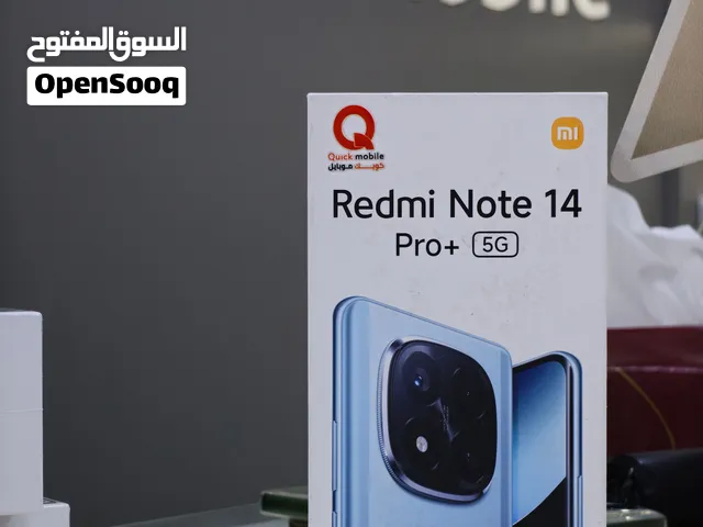 XIAOMI REDMI NOTE 14 PRO PLUS ( 512GB ) / RAM 12-5G- NEW / شاومي ريدمي نوت 14 برو ذاكرة 512 الرام 12