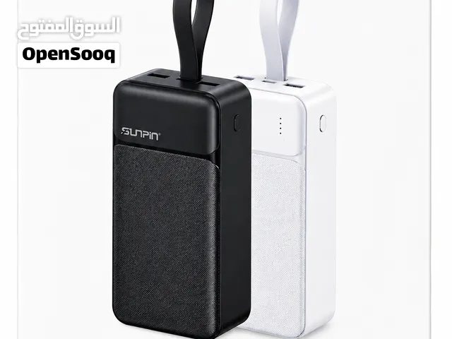 باور بانك Sunpin SP-109 سعة 30000mAh — قوة وشحن سريع بسعر لقطة