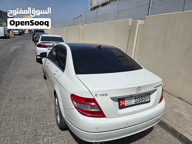 مرسيدس C180 موديل 2008  4 سلندر  بانوراما بالكامل  شاشة أندرويد  بحالة الوكالة وبدون حوادث