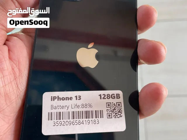 ايفون 13 مستعمل نسبة البطاريه 88%