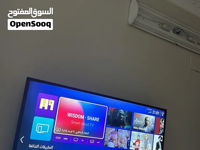شاشة تلفزيون 55 بوصة استعمال نظيف