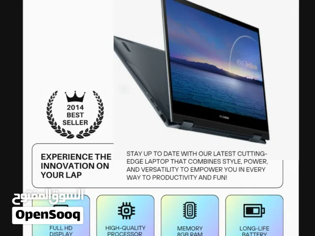 ASUS ZenBook Flip 13 2-In-1 Laptop UX363JA- i5-1035G4/8GB/512GB