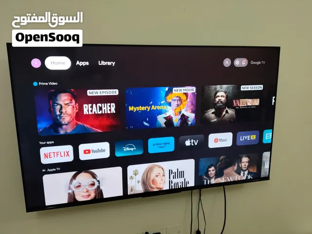 Skyworth TV 55 inch in box + wall bracket + digital receiver + dish