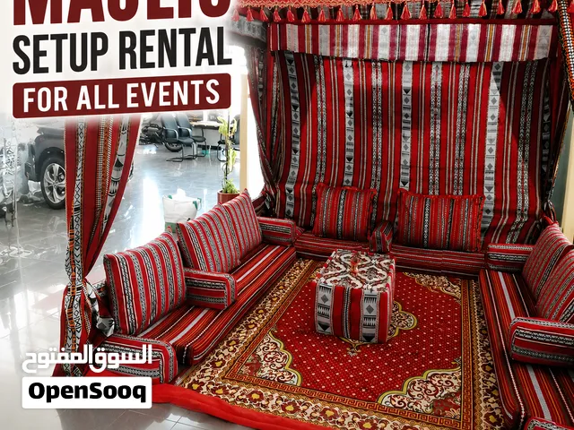 Majlis, Tents & Event Equipment Rental  تأجير مجالس وخيام ومستلزمات المناسبات