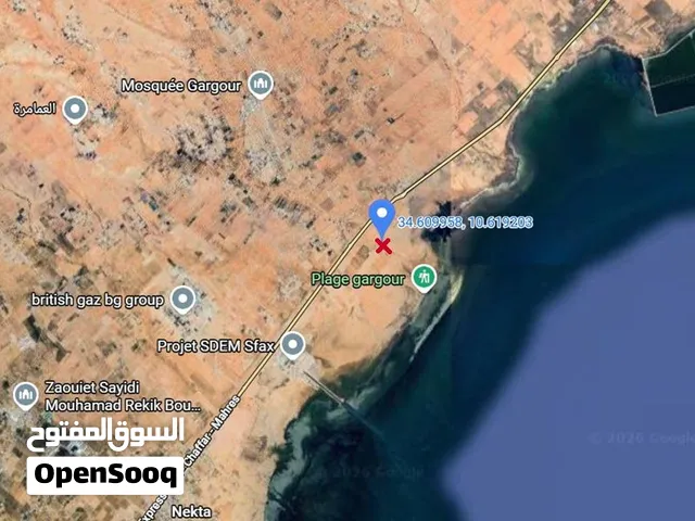 أرض للبيع بصفاقس طريق قابس