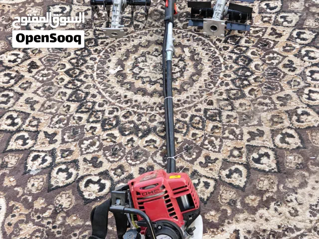 مكينة جز عشب حشيش علف بترول يدوي بنزين متعدد الاستخدام ماطور حراثة تقليب أرض قلع عشب ضار 4 ستروك