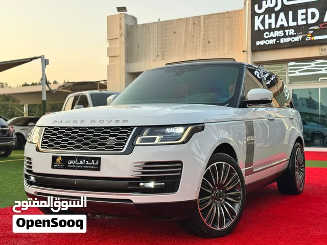 رانج روفر Vogue SE Supercharged 2018 خليجي بحالة الوكالة التامة وسعر عرض ممتاز.