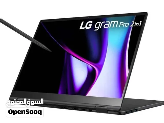 LG gram Pro 16-inch OLED 2in1 Thin and Lightweight Laptop السعر 1500 دولار أمريكي أو 75 ألف جنيه