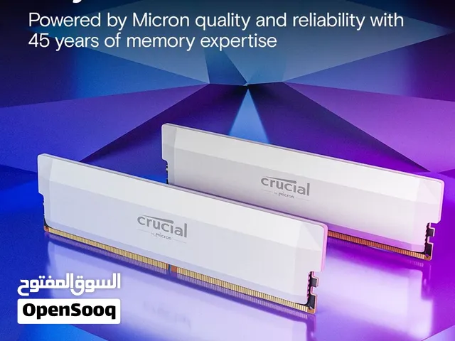 16GB DDR5 Crucial 6000 CL36 ابيض