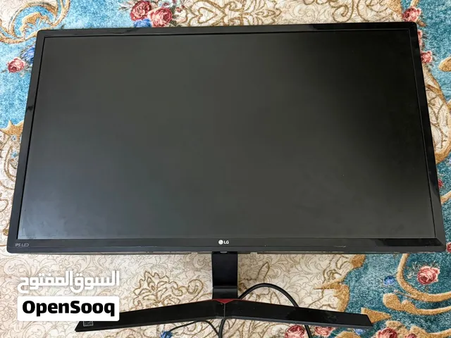 شاشة Gaming LG حجم 27انش و65 هرتز ومعدل استجابة 1ms الوان IPS