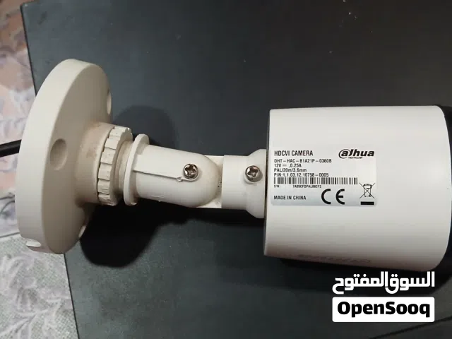 كاميرات نوع داهو 2ميكا وكاله مستعمل مضمونه  جاهزه بدون ملحقات