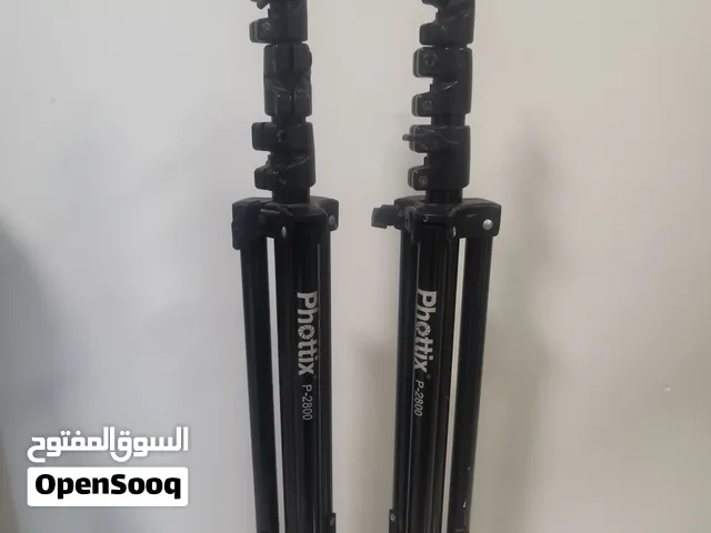 4 حوامل إضاءة استوديو Phottix P-2800 للبيع قابلة للتفواض تنفع ل(كامرات - اضاءات) توصيل لمدينة العين