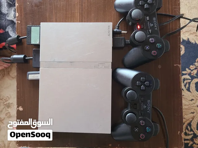 عرطه للبيع بلاي ستيشن 2 سليم نضيف لكس مهكر مع اليدات والشاحن والتوصيله بدون الفلاش