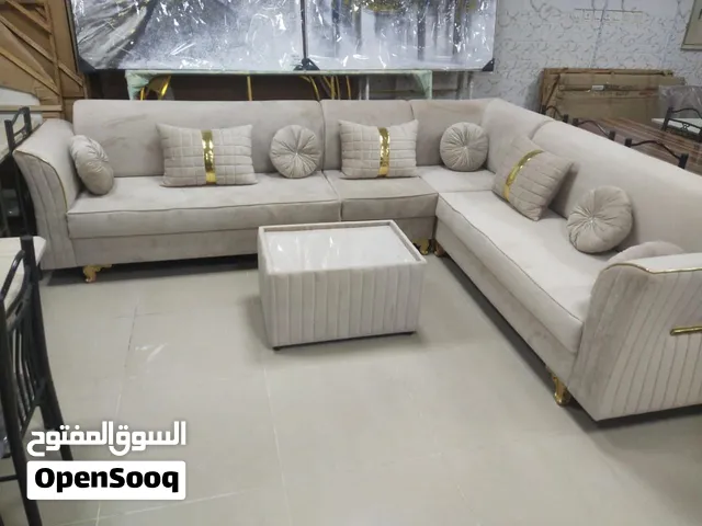 كرسي جديد على شكل حرف L L shape sofa set