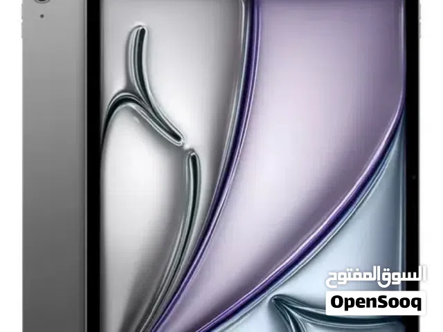 ايباد اير 7 2025 , ذاكرة 256GB الشاشة 13انش معالج M3 جديد ضمان سنة