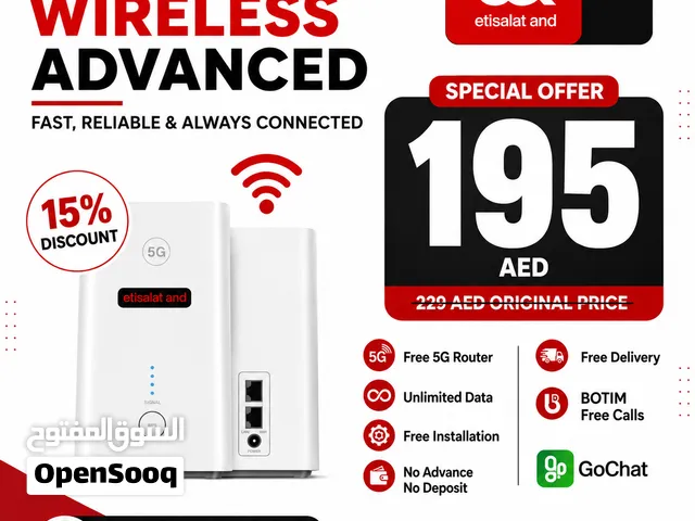 Etisalat Home WiFi Connection 5G