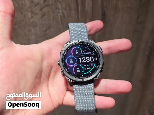 Garmin Fenix 8 Amoled Sapphire 47 mm smartwatch  ساعة جرمن الذكية فينكس 8 اموليد سفاير 47 مم