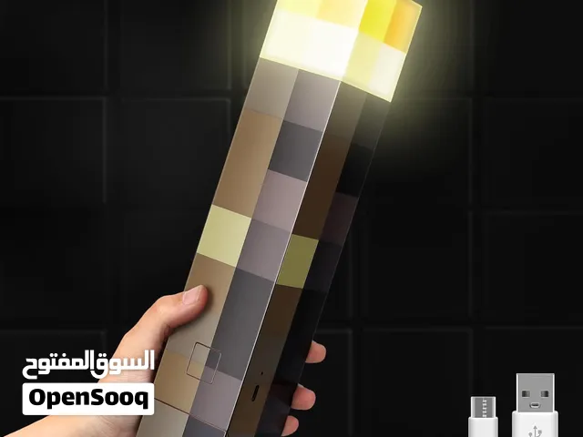 مصباح حائط LED مستوحى من Minecraft