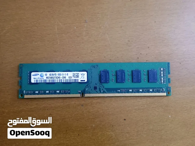 (Samsung)M378B5273CH0-CH9  4GB 2Rx8 PC3-10600U-09-10-BO PC(desktop memory)