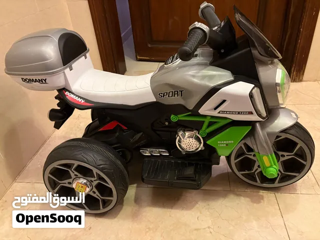 دباب ركوب و عربة تسوق للأطفال