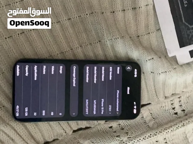 Apple iPhone 15 Pro 128 GB in Salt