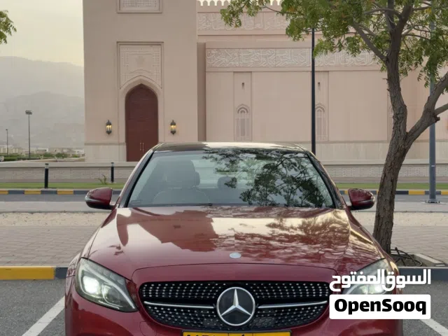 مرسيدس C300 2016 احمر للبيع