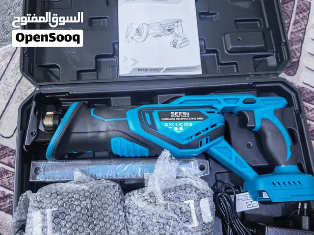 منشار ترددي  جديد كارتون شحن 21 فولت مع بطاريتين 4 امبير