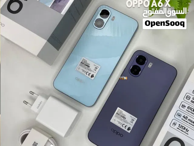 جهاز جديد  oppo A6X رام 8 جيجا  128 و  256 مكفول سنة متوفر توصيل وهدايا