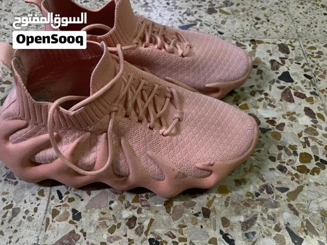 ORIGINAL adidas Men's Yeezy 450 Lace Up Sneakers pink