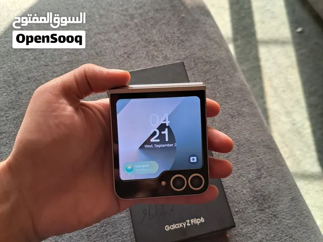 جهاز z flip 6  مساحة 512  رام 12G