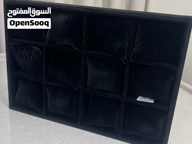صندوق منظم للساعات – 12 خانة  مناسب لحفظ وترتيب الساعات وعرضها،جديد